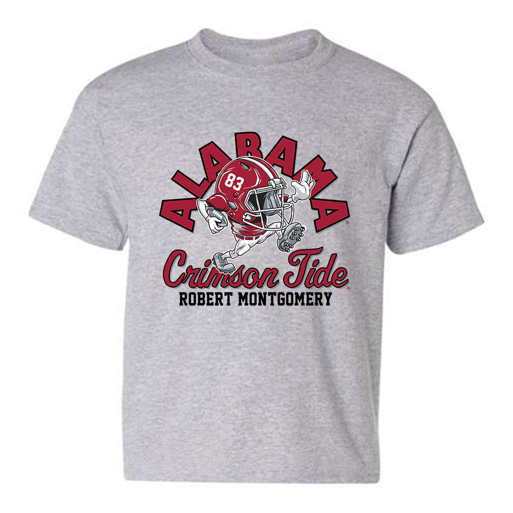 Alabama - Football Alumni : Robert Montgomery - Youth T-Shirt Fashion Shersey