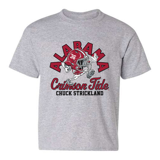 Alabama - Football Alumni : Chuck Strickland - Youth T-Shirt Fashion Shersey