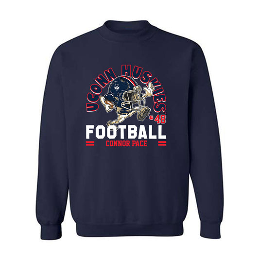 UConn - NCAA Football : Connor Pace - Fashion Shersey Sweatshirt