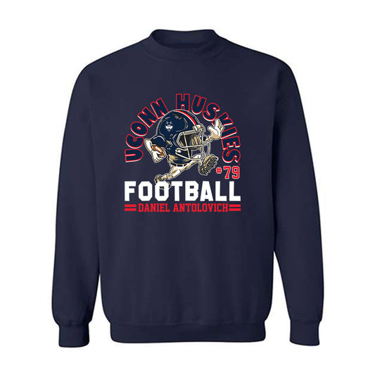 UConn - NCAA Football : Daniel Antolovich - Fashion Shersey Sweatshirt