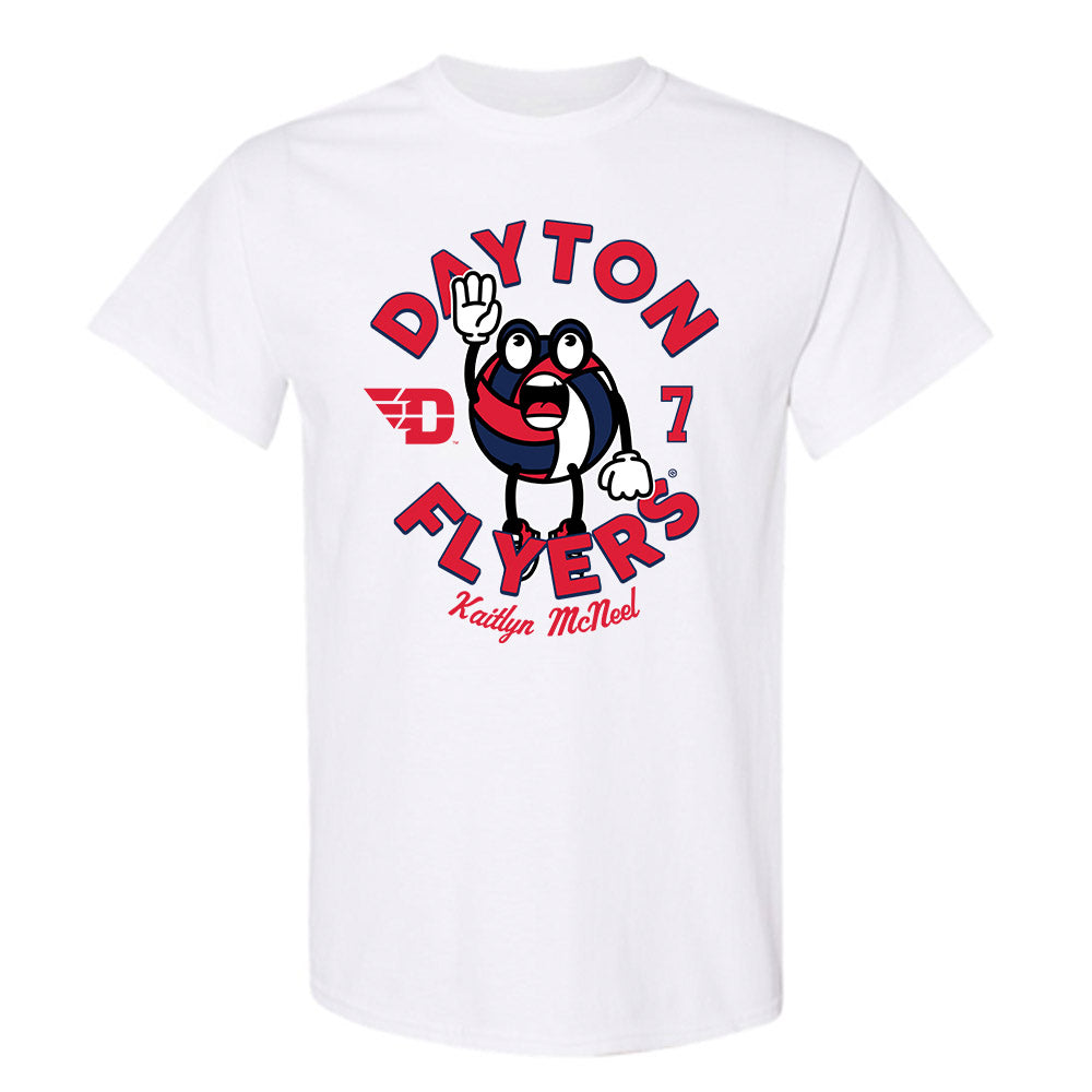 Dayton - NCAA Women's Volleyball : Kaitlyn McNeel - Fashion Shersey Short Sleeve T-Shirt