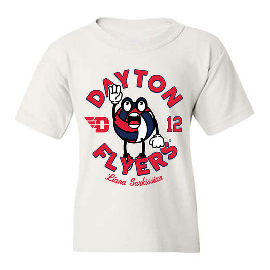 Dayton - NCAA Women's Volleyball : Liana Sarkissian - Fashion Shersey Youth T-Shirt