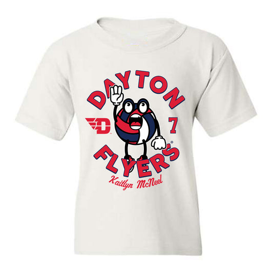 Dayton - NCAA Women's Volleyball : Kaitlyn McNeel - Fashion Shersey Youth T-Shirt