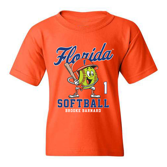 Florida - NCAA Softball : Brooke Barnard - Youth T-Shirt Fashion Shersey