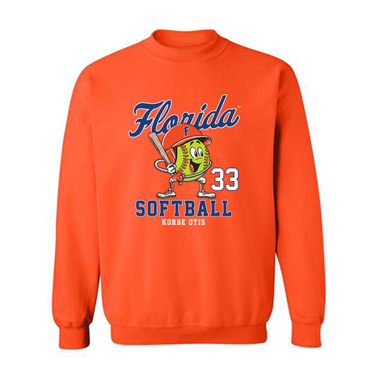 Florida - NCAA Softball : Korbe Otis - Crewneck Sweatshirt Fashion Shersey
