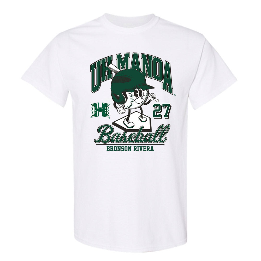 Hawaii - NCAA Baseball : Bronson Rivera - T-Shirt Fashion Shersey