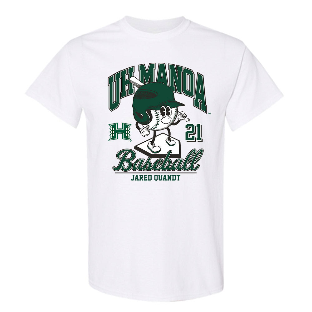 Hawaii - NCAA Baseball : Jared Quandt - T-Shirt Fashion Shersey