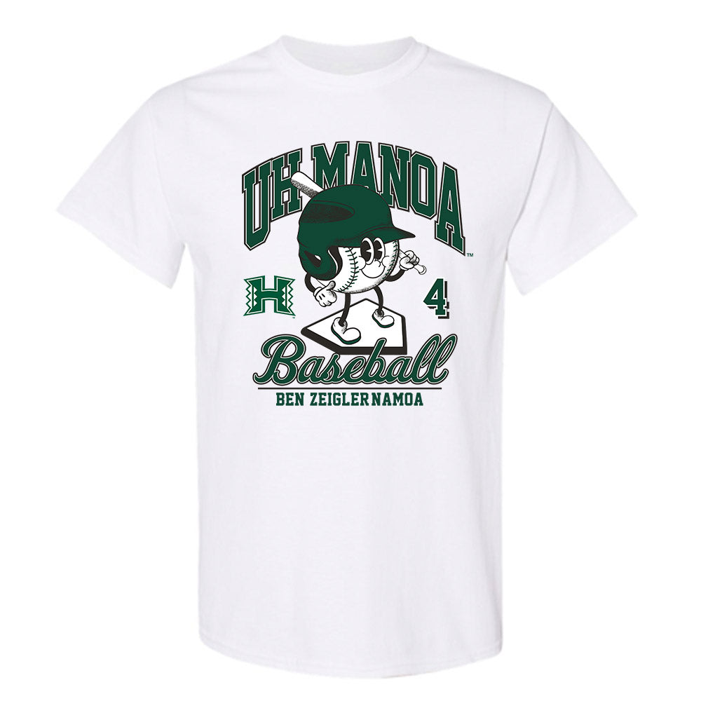 Hawaii - NCAA Baseball : Ben Zeigler-Namoa - T-Shirt Fashion Shersey