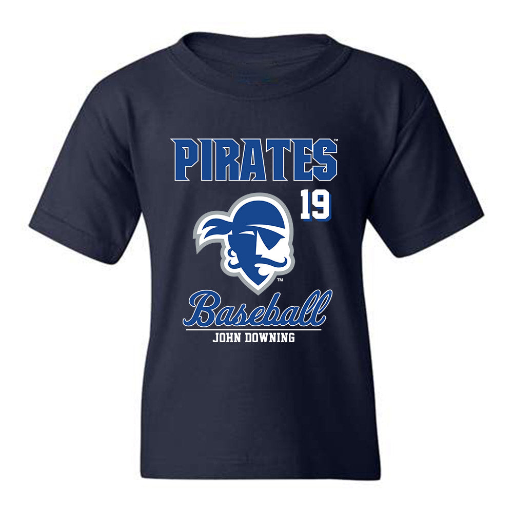 Seton Hall - NCAA Baseball : John Downing - Youth T-Shirt Fashion Shersey