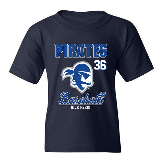 Seton Hall - NCAA Baseball : Nick Ferri - Youth T-Shirt Fashion Shersey