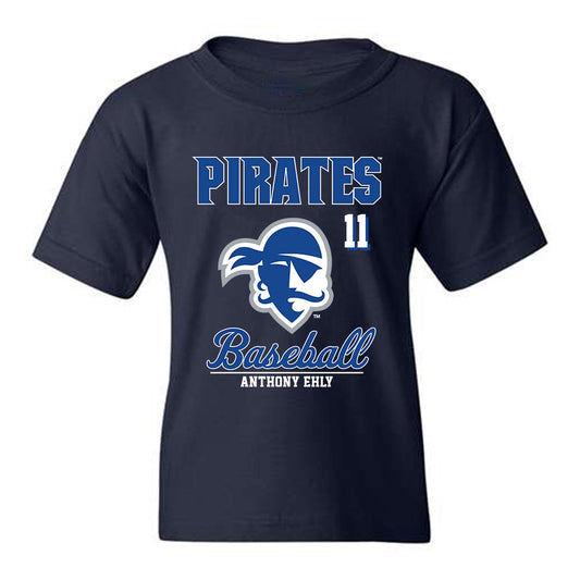 Seton Hall - NCAA Baseball : Anthony Ehly - Youth T-Shirt Fashion Shersey