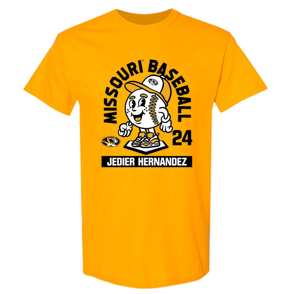 Missouri - NCAA Baseball : Jedier Hernandez - T-Shirt Fashion Shersey