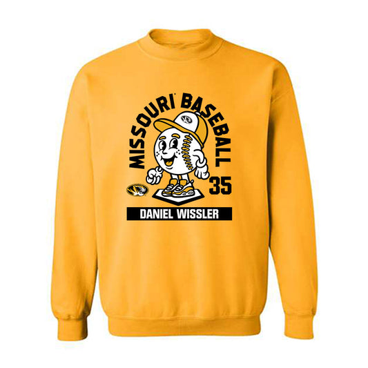 Missouri - NCAA Baseball : Daniel Wissler - Crewneck Sweatshirt Fashion Shersey