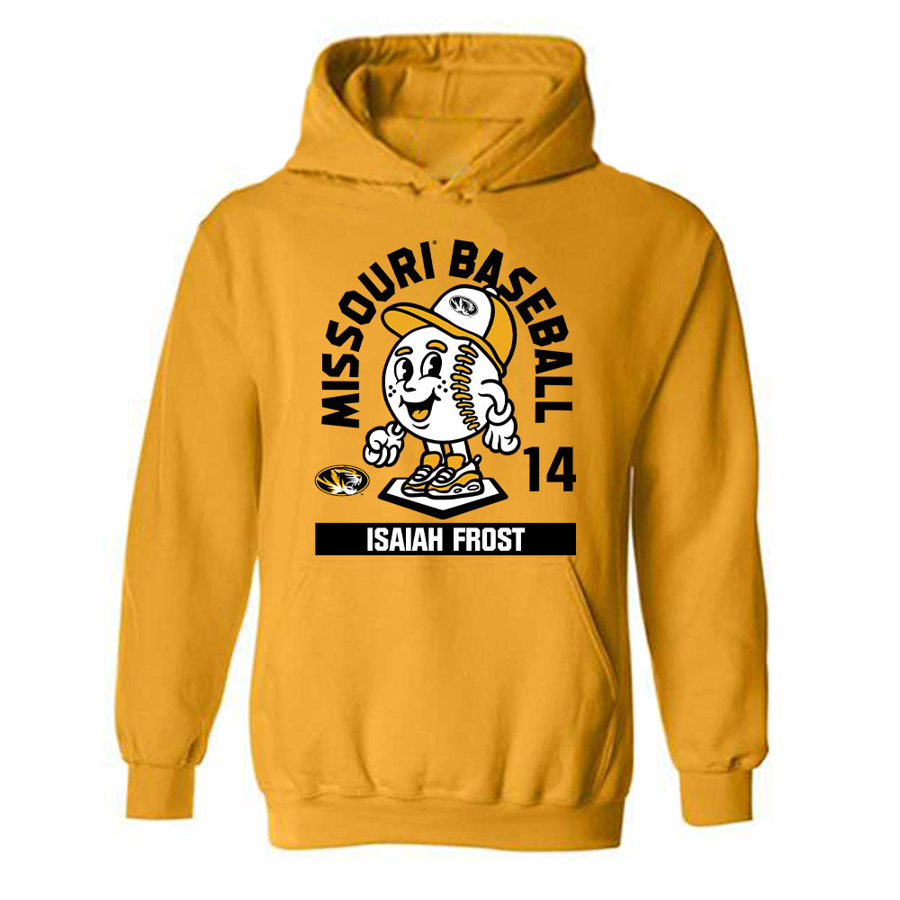 Missouri - NCAA Baseball : Isaiah Frost - Hooded Sweatshirt Fashion Shersey