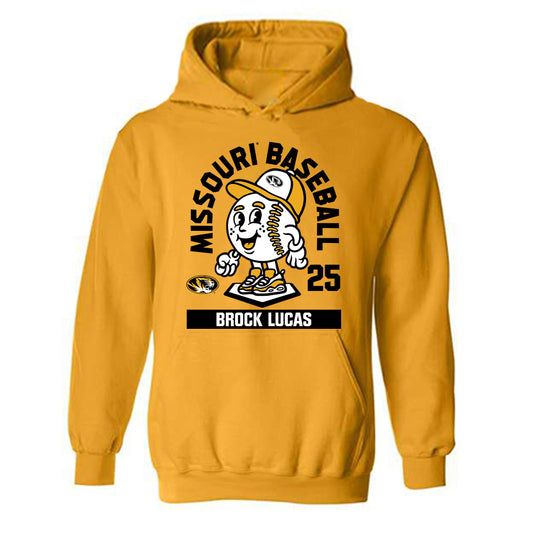 Missouri - NCAA Baseball : Brock Lucas - Hooded Sweatshirt Fashion Shersey