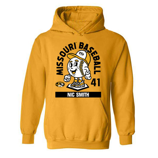 Missouri - NCAA Baseball : Nic Smith - Hooded Sweatshirt Fashion Shersey