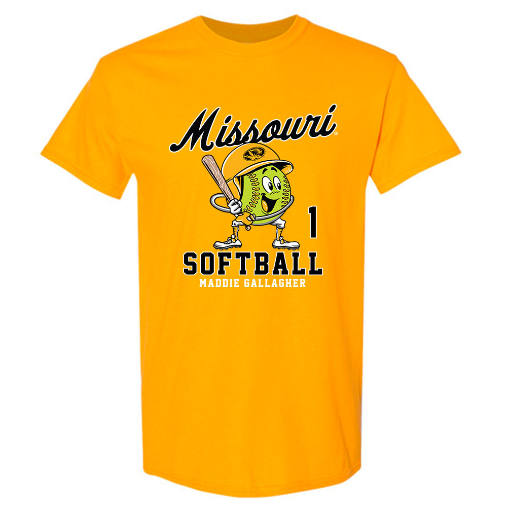 Missouri - NCAA Softball : Maddie Gallagher - T-Shirt Fashion Shersey