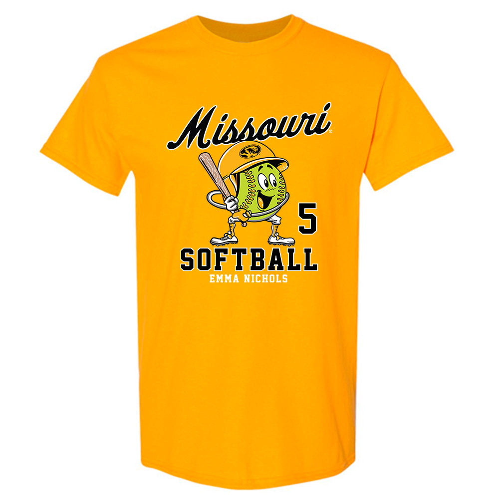 Missouri - NCAA Softball : Emma Nichols - T-Shirt Fashion Shersey