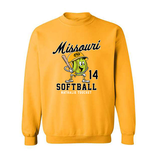 Missouri - NCAA Softball : Nathalie Touchet - Crewneck Sweatshirt Fashion Shersey