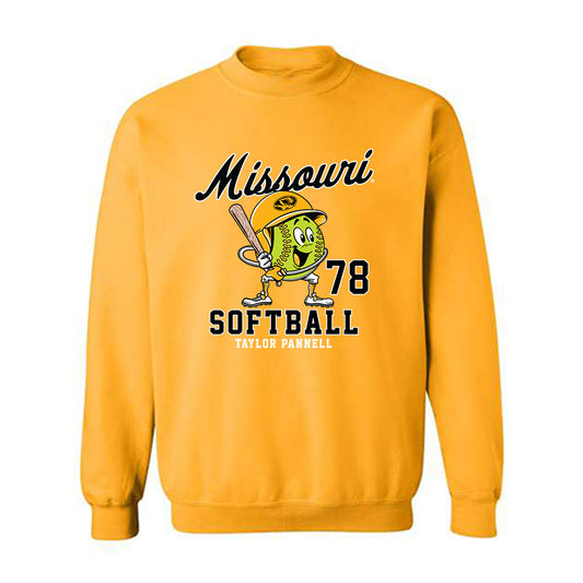 Missouri - NCAA Softball : Taylor Pannell - Crewneck Sweatshirt Fashion Shersey