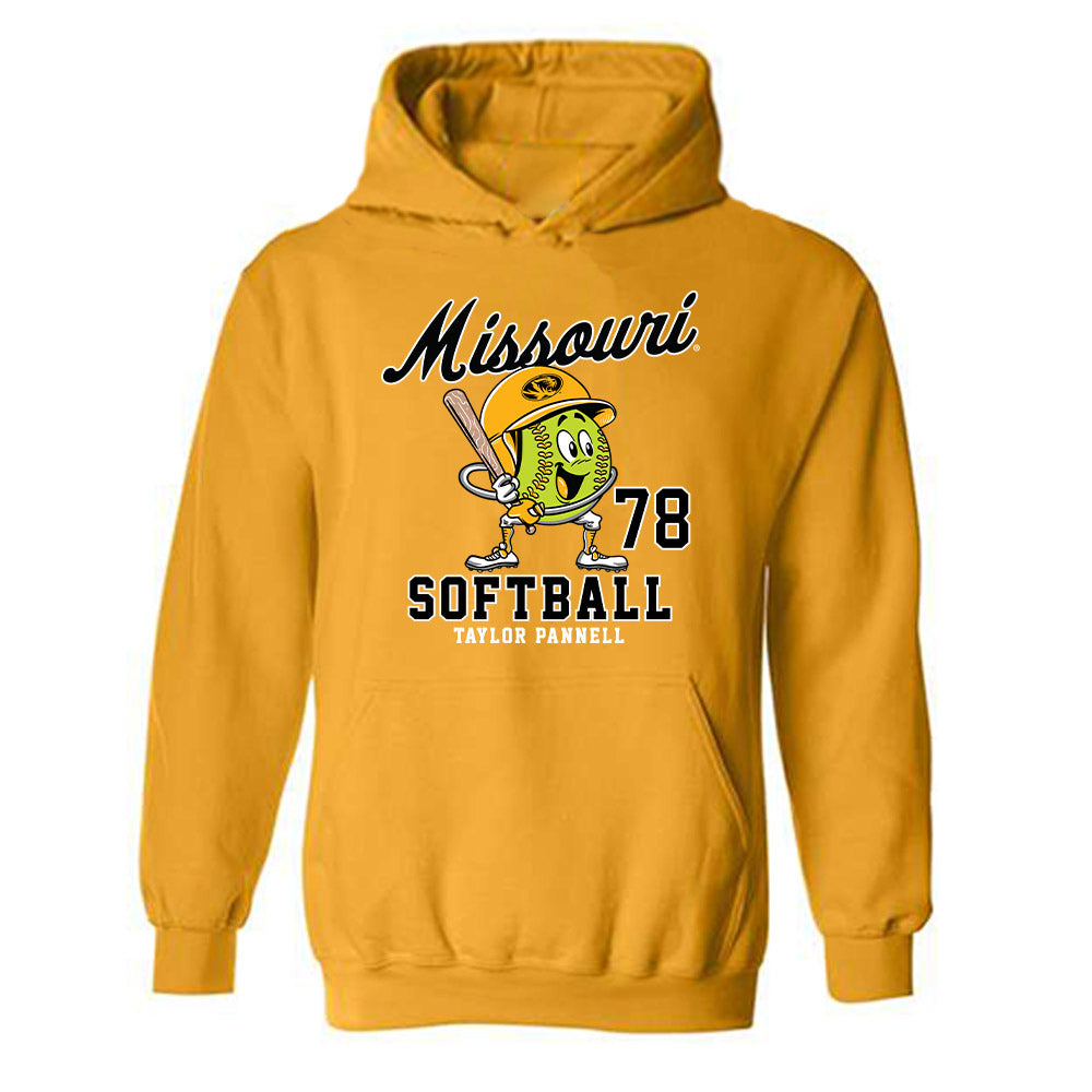 Missouri - NCAA Softball : Taylor Pannell - Hooded Sweatshirt Fashion Shersey