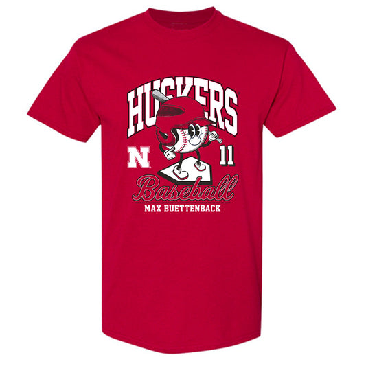 Nebraska - NCAA Baseball : Max Buettenback - T-Shirt Fashion Shersey