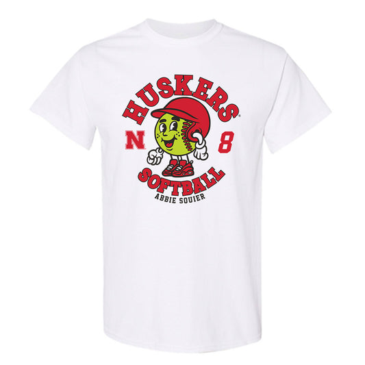 Nebraska - NCAA Softball : Abbie Squier - T-Shirt Fashion Shersey