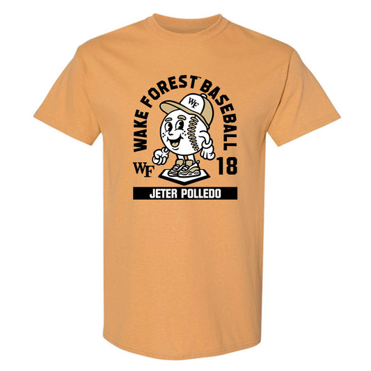 Wake Forest - NCAA Baseball : Jeter Polledo - T-Shirt Fashion Shersey