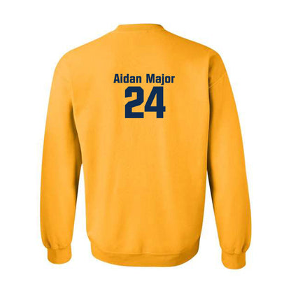 West Virginia - NCAA Baseball : Aidan Major - Crewneck Sweatshirt Fashion Shersey