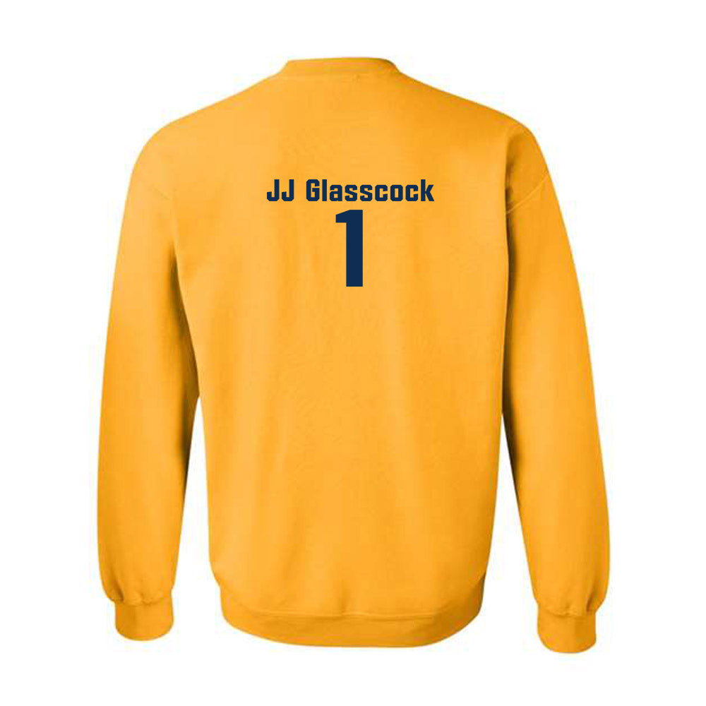 West Virginia - NCAA Baseball : JJ Glasscock - Crewneck Sweatshirt Fashion Shersey