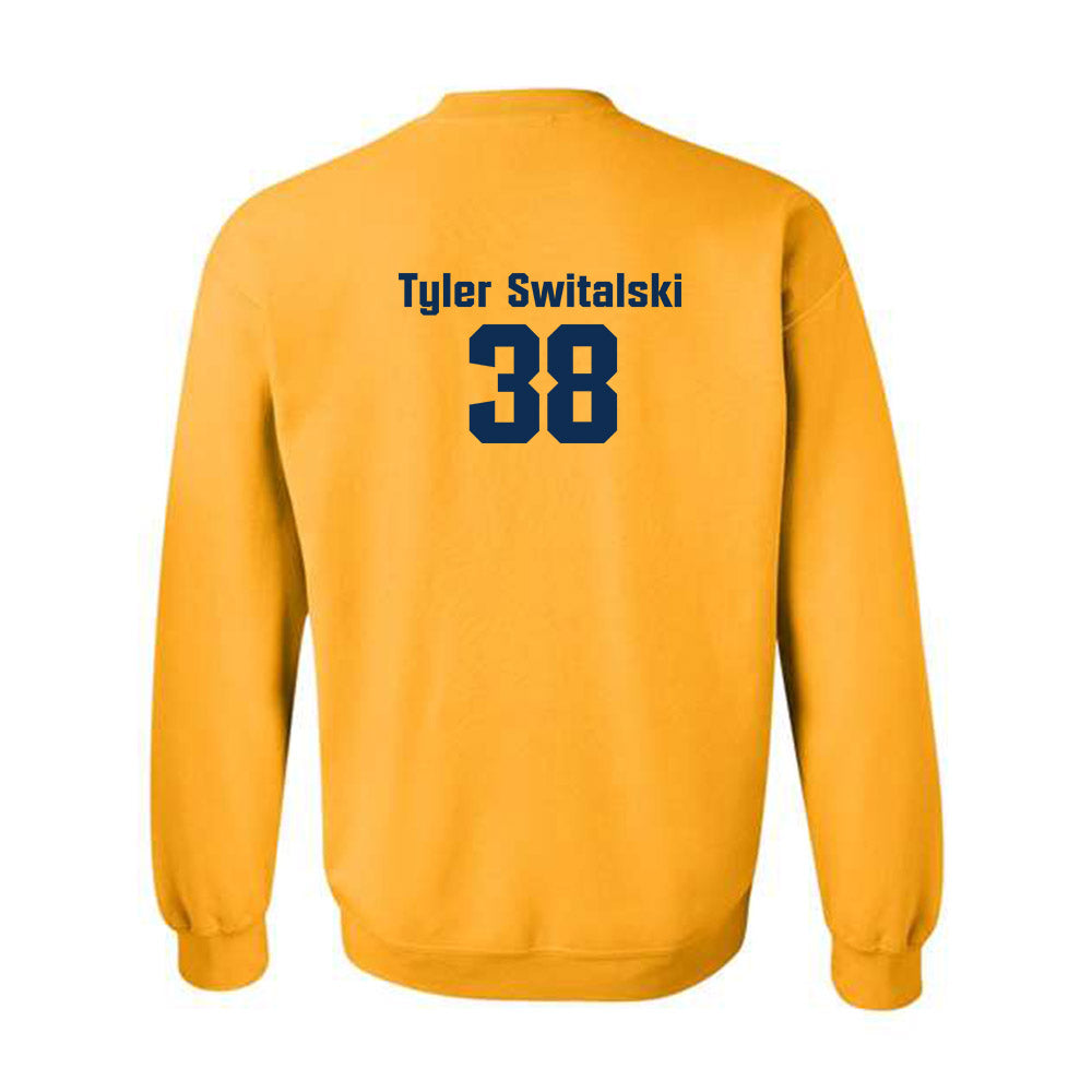 West Virginia - NCAA Baseball : Tyler Switalski - Crewneck Sweatshirt Fashion Shersey