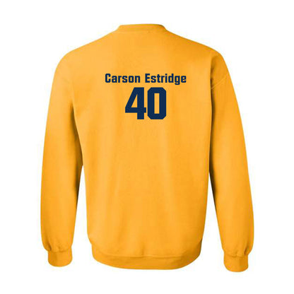 West Virginia - NCAA Baseball : Carson Estridge - Crewneck Sweatshirt Fashion Shersey