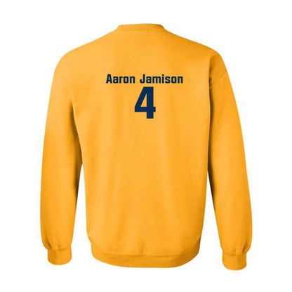 West Virginia - NCAA Baseball : Aaron Jamison - Crewneck Sweatshirt Fashion Shersey