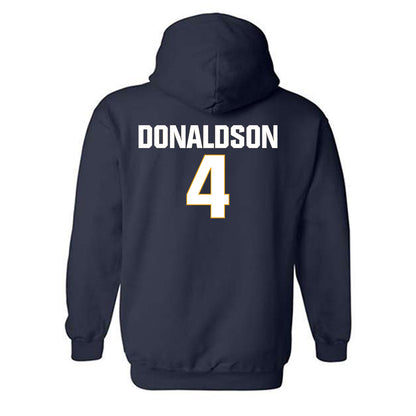 West Virginia - NCAA Football : Cj Donaldson - Hooded Sweatshirt Fashion Shersey