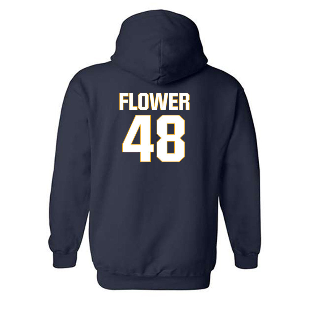 West Virginia - NCAA Football : Nate Flower - Hooded Sweatshirt Classic Shersey