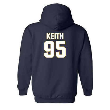 West Virginia - NCAA Football : Zachariah Keith - Hooded Sweatshirt Classic Shersey