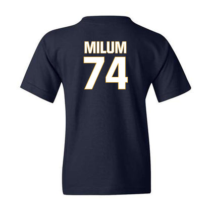 West Virginia - NCAA Football : Wyatt Milum - Youth T-Shirt Classic Shersey