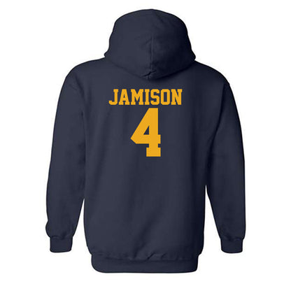 West Virginia - NCAA Baseball : Aaron Jamison - Hooded Sweatshirt Fashion Shersey