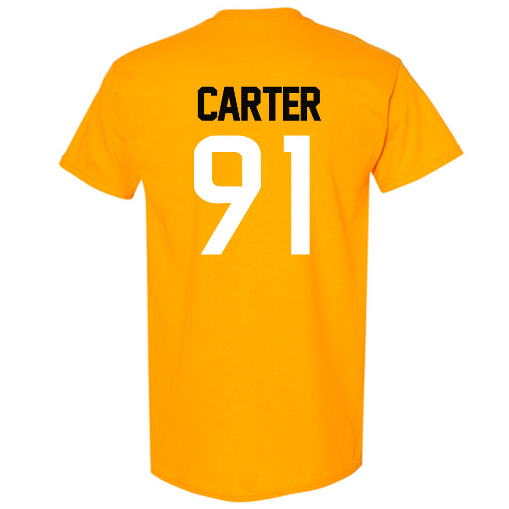 LASublimation Southern Miss - NCAA Football : Kyler Carter - Gold Jersey FullColor / Large