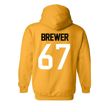 Southern Miss - NCAA Football : Drew Brewer - Sports Shersey Hooded Sweatshirt