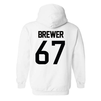 Southern Miss - NCAA Football : Drew Brewer - Sports Shersey Hooded Sweatshirt