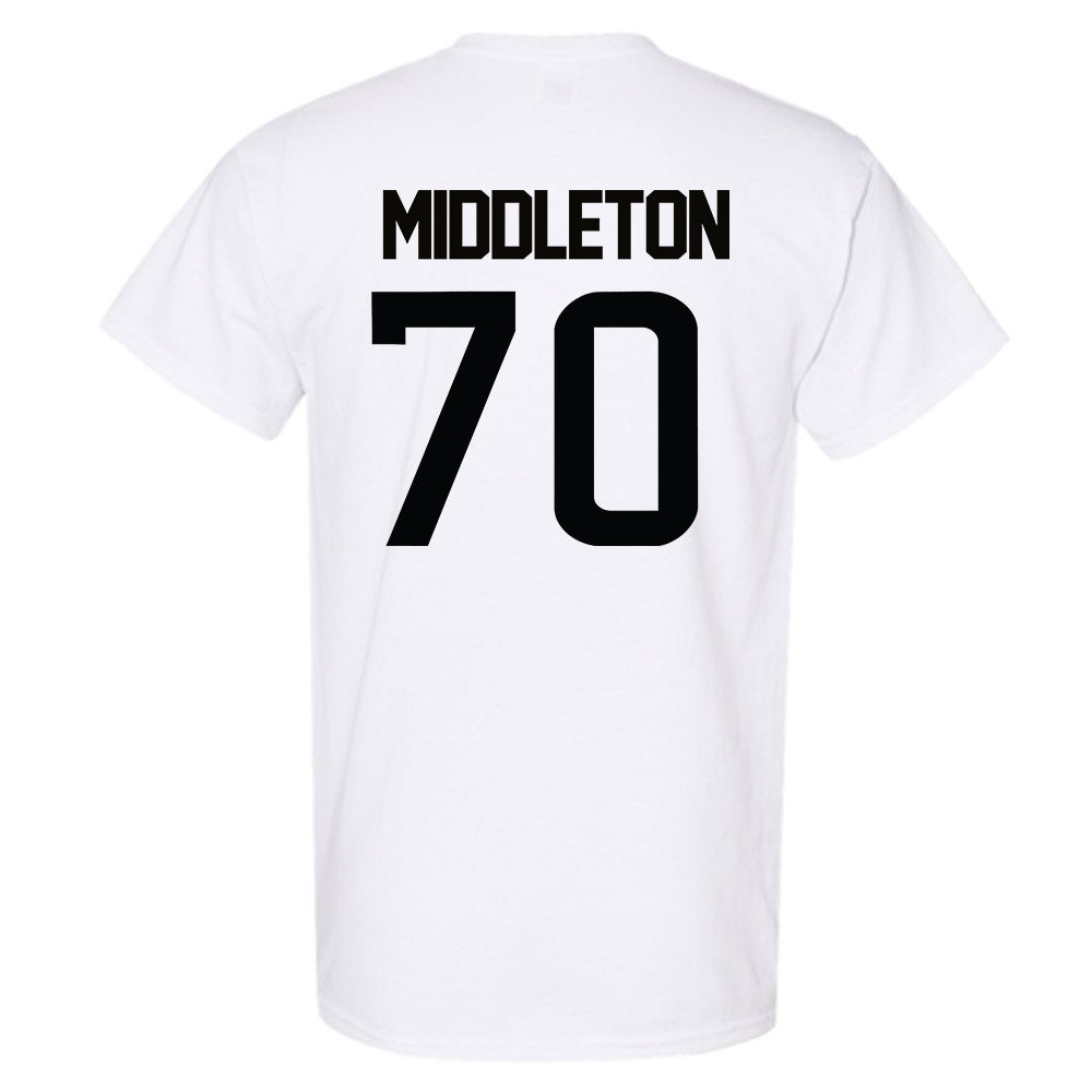 Southern Miss - NCAA Football : James Middleton - Sports Shersey Short Sleeve T-Shirt