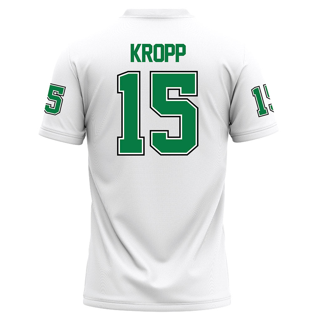 North Texas - NCAA Football : Carson Kropp - White Jersey