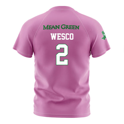 North Texas - NCAA Women's Soccer : Bailey Wesco - Pink Jersey