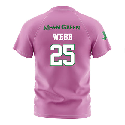North Texas - NCAA Women's Soccer : Sarah Peyton Webb - Pink Jersey