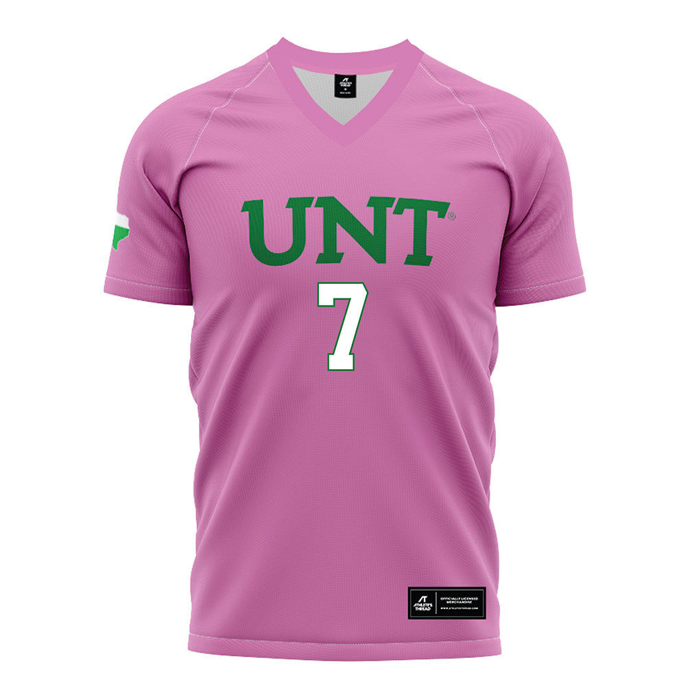 North Texas - NCAA Women's Soccer : Madi Starrett - Soccer Jersey