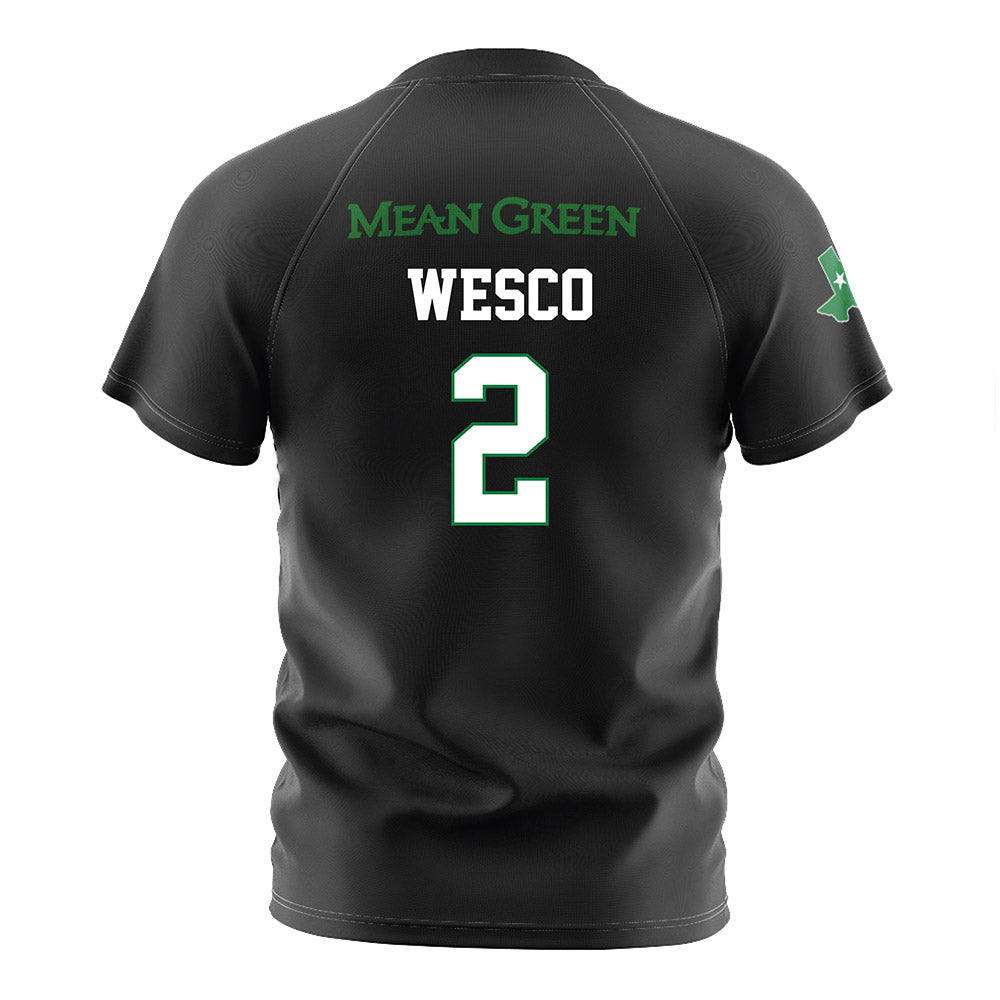 North Texas - NCAA Women's Soccer : Bailey Wesco - Black Stripe Jersey