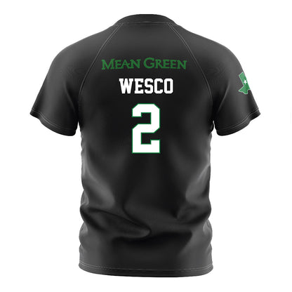 North Texas - NCAA Women's Soccer : Bailey Wesco - Black Stripe Jersey