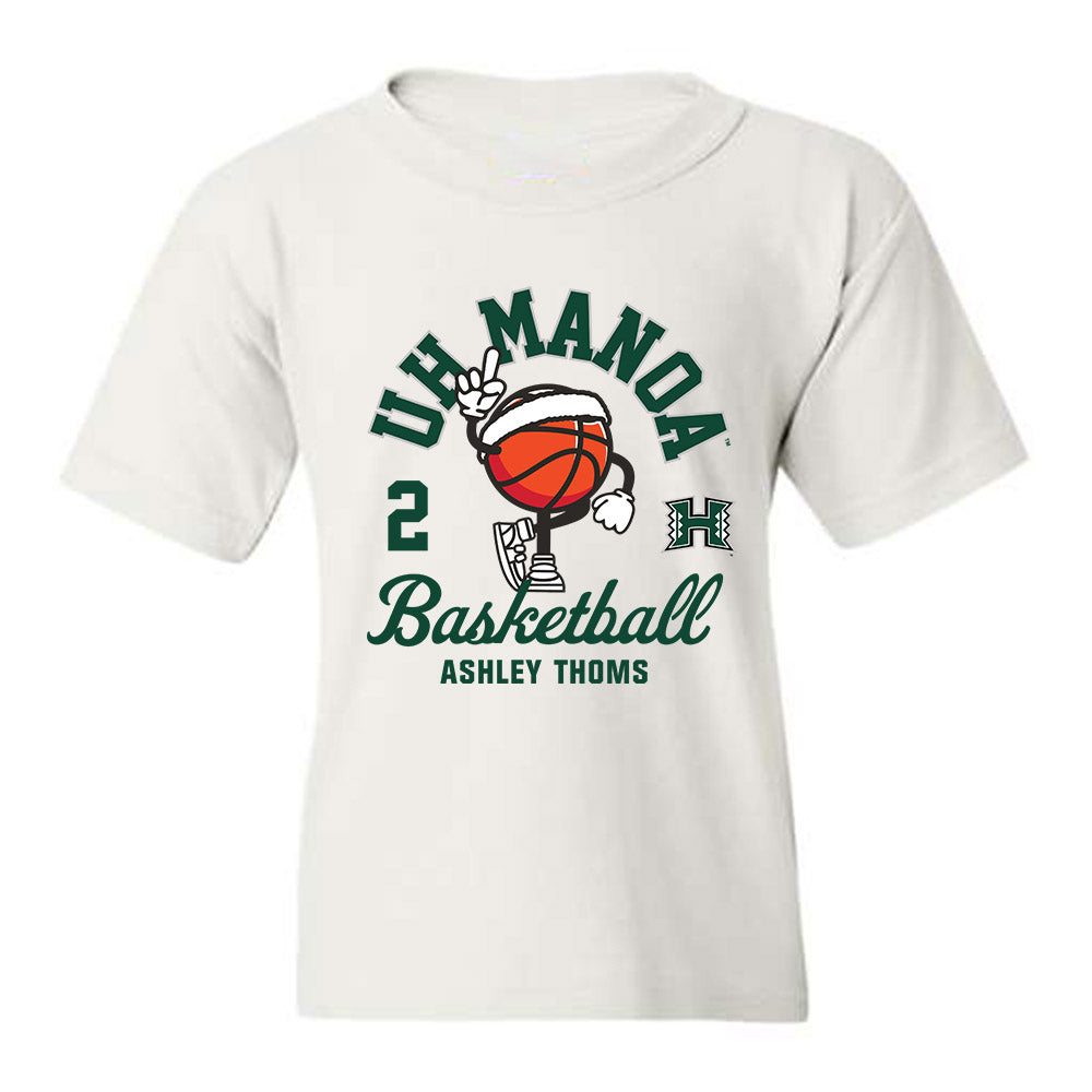 Hawaii - NCAA Women's Basketball : Ashley Thoms - Youth T-Shirt Fashion Shersey