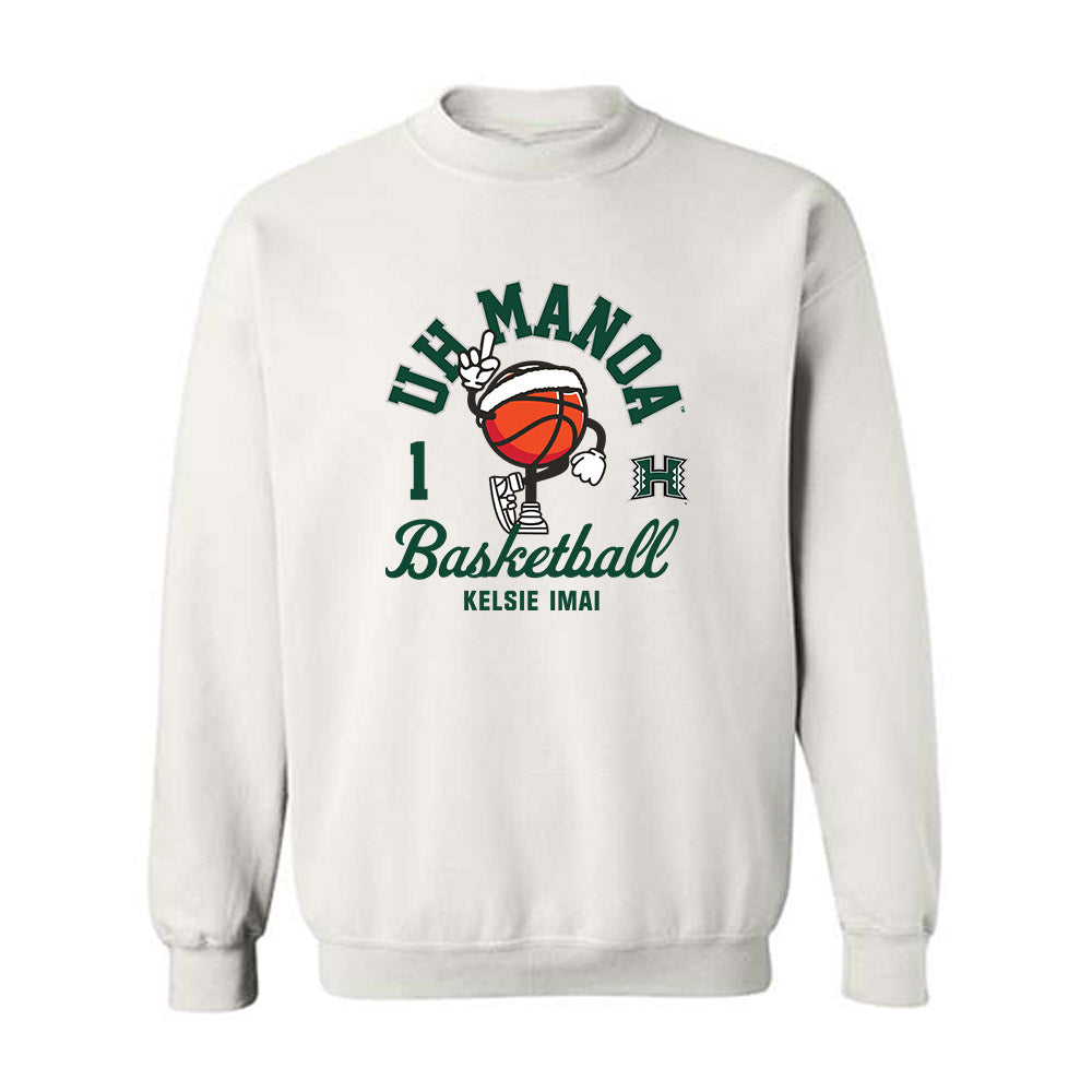 Hawaii - NCAA Women's Basketball : Kelsie Imai - Crewneck Sweatshirt Fashion Shersey